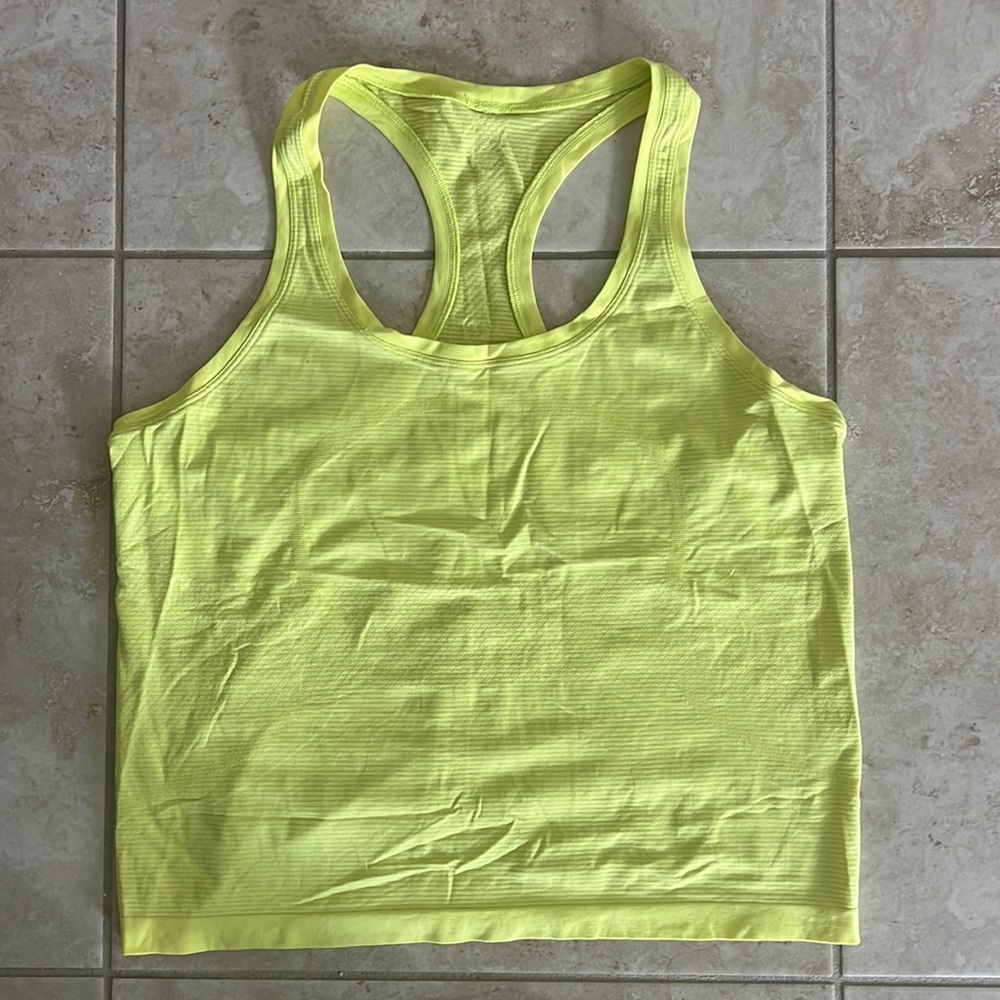 Lululemon Swiftly Race Tank Neo Mint